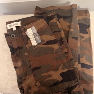 NWT Madewell Camo Pants